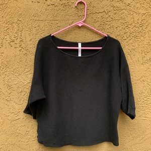 Fabletics Black Knit Sweater